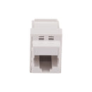 DYNAMIX Cat6 Rated RJ45 8C Joiner, 2-Way (2x RJ45 Sockets) Colour White - Office Connect 2018