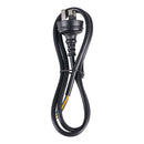 DYNAMIX 1M 3-Pin Plug to Bare End, 3 Core 1mm Cable, Black Colour, SAA Approved - Office Connect 2018