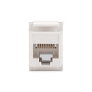 DYNAMIX Cat6 Rated RJ45 8C Joiner, 2-Way (2x RJ45 Sockets) Colour White - Office Connect 2018
