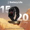 PROMATE IP68 Smart Watch with Handsfee & Large 1.8" DIsplay. Bluetooth Calling. Up to 20 Days Battery Life. Heart Rate/Step/Sleep Tracker. Find Phone. Alarm. 37x Multi-Sport Modes. Black - Office Connect 2018