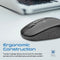 PROMATE Ergonomic Wireless Mouse 800/1200/1600 Dpi. 10m Working Range. Included Nano Receiver. Easy Plug and Play Installation. Compatible with Windows and Mac. Black - Office Connect 2018
