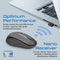 PROMATE Ergonomic Wireless Mouse 800/1200/1600 Dpi. 10m Working Range. Included Nano Receiver. Easy Plug and Play Installation. Compatible with Windows and Mac. Black - Office Connect 2018
