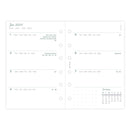 Filofax Eco Week on Two Pages Diary Refill - Pocket - Office Connect 2018