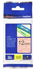 Brother TZe-B31 12mm x 8m Black on Fluro Orange Tape - Office Connect 2018