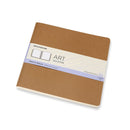 Moleskine Art Cahier Sketch Album Squared Kraft Brown - Office Connect 2018