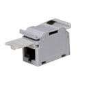 DYNAMIX Cat6A RJ45 DIN Rail Mounted 1DU Shielded Coupler. Supplied with Dust Cover & Earthing Spring. IP20. Side-by-Side Mountable. 4PPoE Compliant. - Office Connect 2018