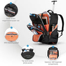 EVERKI Atlas Wheeled Laptop Backpack. Fits Notebooks 13-17.3''. Felt-lined iPad/Kindle/tablet Pocket. Smooth, Quiet Wheels. RFID Protected Pocket. Hidden Wide, Comfortable & Well Padded Straps. - Office Connect 2018