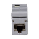 DYNAMIX Cat6A RJ45 DIN Rail Mounted 1DU Shielded Coupler. Supplied with Dust Cover & Earthing Spring. IP20. Side-by-Side Mountable. 4PPoE Compliant. - Office Connect 2018