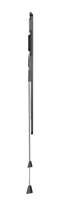 BRATECK 37''-70'' Ultra-Slim wall bracket. Max load: 35kg. VESA support up to: 600x400. Profile: 18mm. Curved display compatible. Colour: Black. - Office Connect 2018