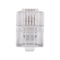 DYNAMIX RJ11 Plug 20pc Bag, 6P4C Modular Plug. 3 micron. - Office Connect 2018