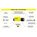 FERRET Pro - Multipurpose Wireless Inspection Camera & Cable Pulling Tool Kit. 720p HD Streaming. Rechargeable. Built-in Wifi Hotspot for Connection with Smartphone. IP67. Bright LEDs. - Office Connect 2018