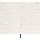 Moleskine Diary 12 Month Daily SC Large Myrtle Green - Office Connect 2018