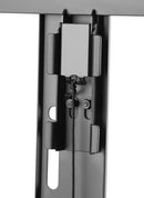 BRATECK 37''-70'' Ultra-Slim wall bracket. Max load: 35kg. VESA support up to: 600x400. Profile: 18mm. Curved display compatible. Colour: Black. - Office Connect 2018