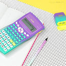 Milan Scientific Calculator Sunset Green Purple - Office Connect 2018