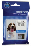 Brother LC3311C Cyan Ink Cartridge - Office Connect 2018