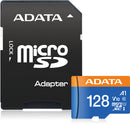 ADATA Premier microSDXC UHS-I A1 V10 Card with Adapter 128GB - Office Connect 2018