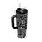 40 Oz Tumbler With Handle Straw Insulated, Stainless Steel Spill Proof Vacuum Coffee Cup Tumbler With Lid Tapered Mug Gifts For Valentine Lover Suitable For Car Gym Office Travel - Office Connect 2018