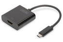 Digitus USB Type-C (M) to HDMI (F) Adapter Cable .15m - Office Connect 2018
