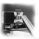 BRATECK VESA Mount Holder for Intel NUC PC. Mount Intel NUC with monitor arm simultaneously. Max Load 3kgs.  VESA 75x75, 100x100. - Office Connect 2018