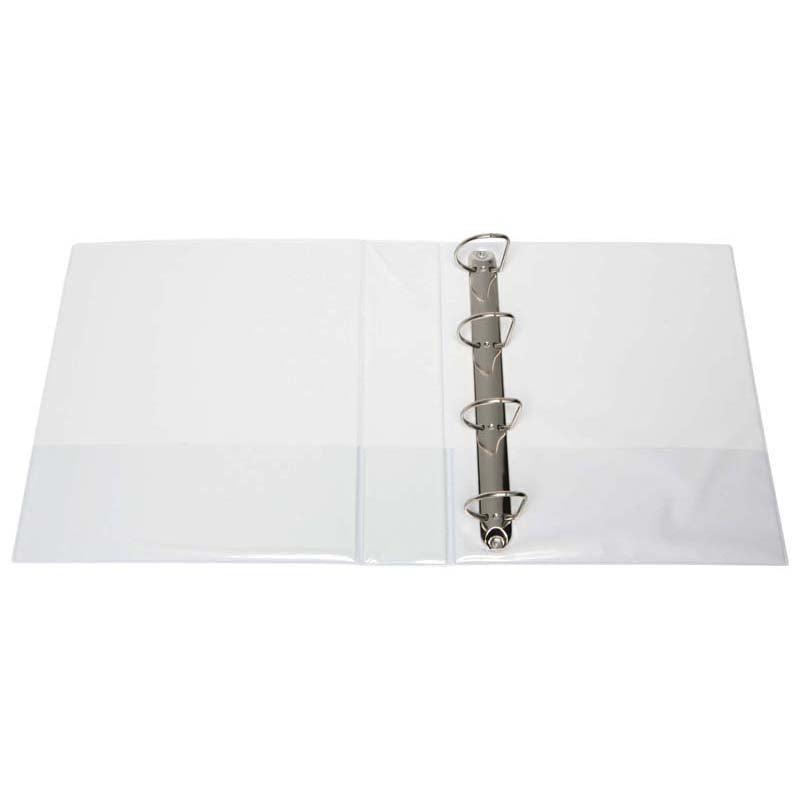 FM Binder Overlay A4 4/50 White Insert Cover - Office Connect 2018