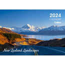 Collins Rosebank Wall Calendar A4 NZ Landscapes Even Year - Office Connect 2018