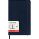 Moleskine Diary 12 Month Daily SC Large Sapphire Blue - Office Connect 2018