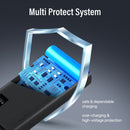 PROMATE 20000mAh Power Bank with Smart LED Display & Super Slim Design. Includes 2x USB-A & 1x USB-C Ports. 2A (Shared) Charging. Auto Voltage Regulation. Charge 3x Devices. Black Colour. - Office Connect 2018