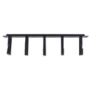 DYNAMIX 19'' 1RU 105mm Deep Metal Cable Management Bar. Supplied with Cage Nuts. - Office Connect 2018