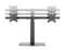 BRATECK 17''-27'' Dual Screen Vertical Lift Monitor Stand. Easy Gas Spring Switch for effortless Adjustment. Detachable VESA Plate. Tilt & Rotate, VESA 75x75, 100x100, Max Load: 12Kgs. Cable Management. - Office Connect 2018