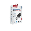 PROMATE USB-A Sleek Mini Bluetooth Audio Adapter with MultiPoint Pairing. Range up to 20m. Easy Plug & Play. Compatible with Win/Mac, Nintendo, PS4/PS5. Black Colour. - Office Connect 2018