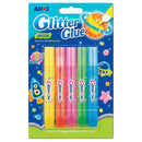 Amos Glitter Glue Neon Colours Pack 5 - Office Connect 2018
