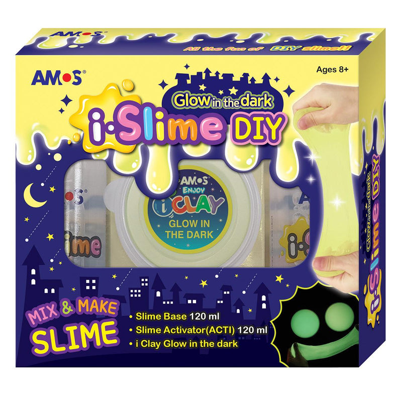 Amos i.Slime DIY Slime Making Kit Glow In The Dark - Office Connect 2018