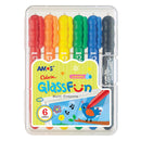 Amos Colorix Glass Fun Multi Crayons Pack 6 - Office Connect 2018