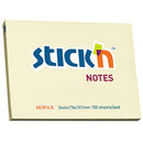 Stick'n Notes 76x101mm 100 Sheet Yellow
