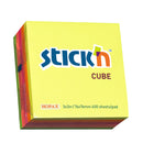Stick'n Notes 76x76mm 400 Sheet Rainbow Neon