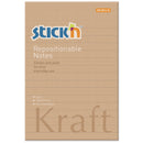 Stick'n Notes 150x101mm 100 Sheet Kraft