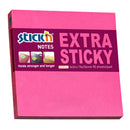 Stick'n Notes Extra Sticky 76x76mm 90 Sheet Neon Magenta
