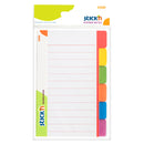 Stick'n Select Notes 60 Sheets Lined 148x98mm Neon 6 Colours