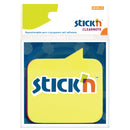 Stick'n Clearnotes Square Dialogue 76x76mm 60 Sheets Lemon Magenta 2 Pack