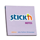 Stick'n Notes 76x76mm 100 Sheet Pastel Purple