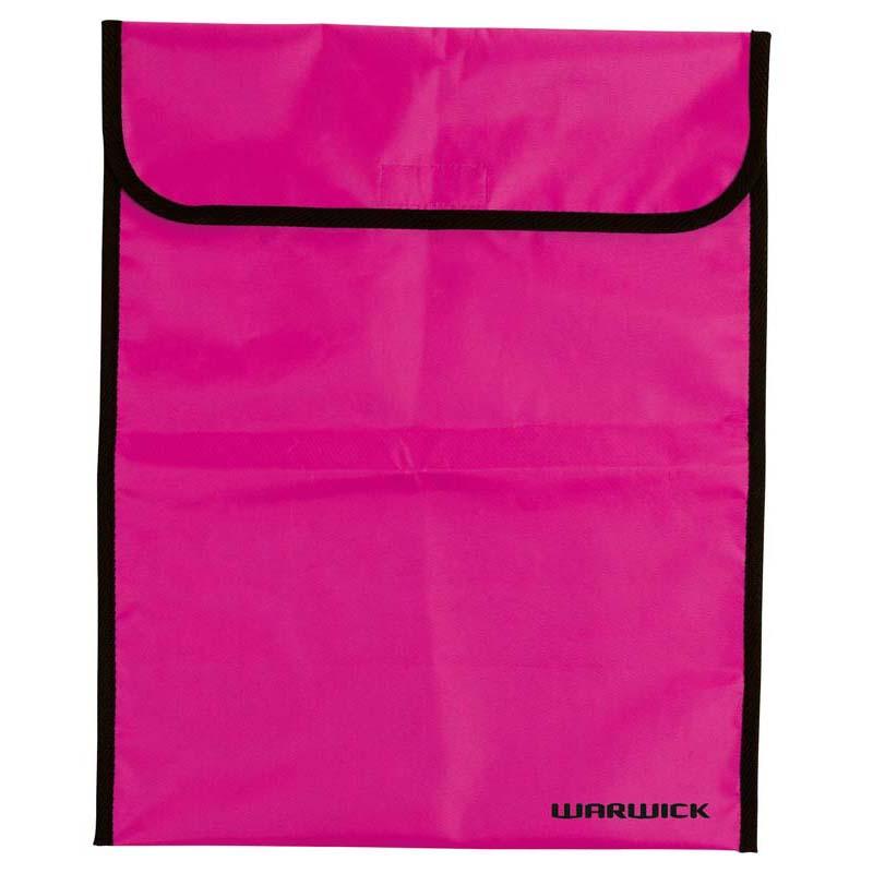 Warwick Homework Bag Hot Pink Large Velcro - Office Connect 2018
