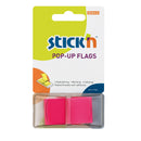 Stick'n Pop Up Flags 45x25mm 50 Sheets Neon Pink