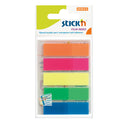 Stick'n Film Index Flags Neon 45x12mm 125 Flags 5 Colours
