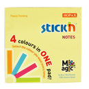 Stick'n Select Notes 76x76mm 100 Sheets 4 Colours Pastel