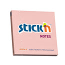 Stick'n Notes 76x76mm 100 Sheet Pastel Pink