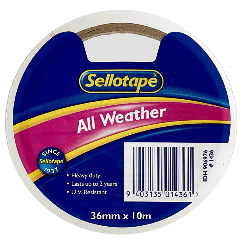 Sellotape 1436 All-Weather 36mmx10m - Office Connect 2018