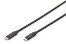 Digitus USB 3.1 Gen 2 Type-C (M) to Type-C (M) Cable 1.0m - Office Connect 2018