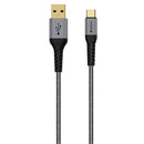 Verbatim Sync & Charge USB Type-C to Type A Tough Max Cable 120cm Grey - Office Connect 2018