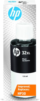 HP 32XL Black Ink Bottle 135ml - Office Connect 2018