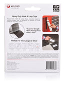 VELCRO Brand 50mm x 2.5m Adhesive Heavy Duty Hook & Loop Roll/Tape. Designed for Hanging & Attaching Items at Home Or Work. Cut to Size. Superior Holding Strength up to 3kg Black Colour. - Office Connect 2018